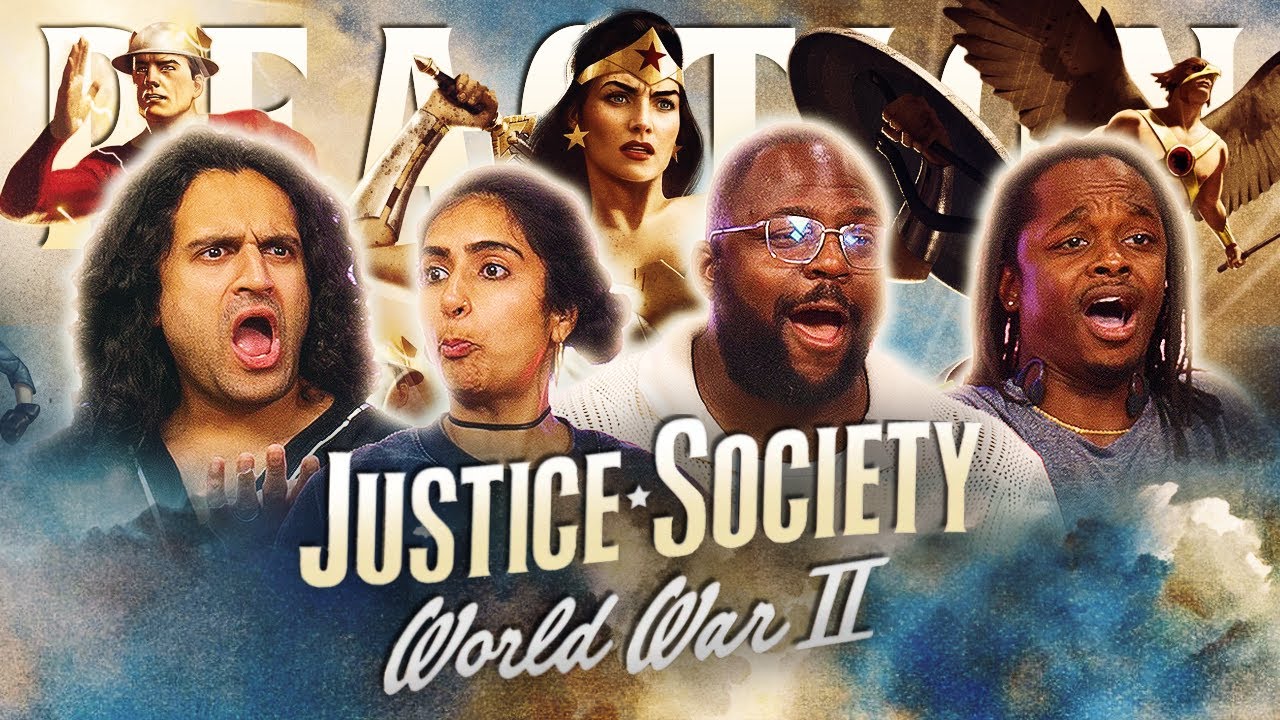 Early Access: Justice Society: World War II - Group Reaction+Uncut