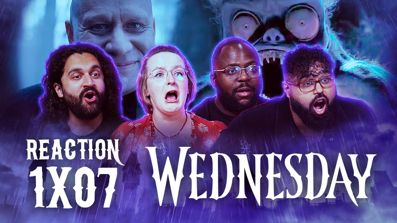 Early Access: Wednesday 1x7 - Group Reaction+Uncut