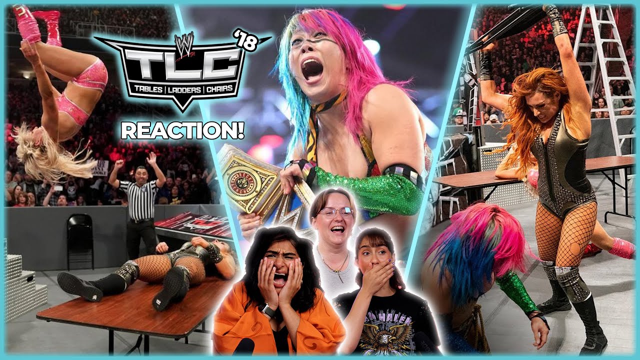 Early Access: Asuka v Becky Lynch v Charlotte Flair TLC (2018) - Group Reaction+Uncut