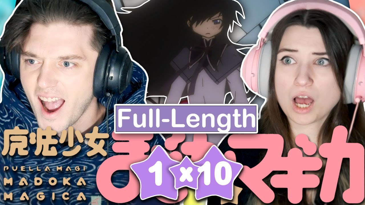 Puella Magi Madoka Magica 1x10: " I Won't Rely On Anyone Anymore" // Full-Length Reaction