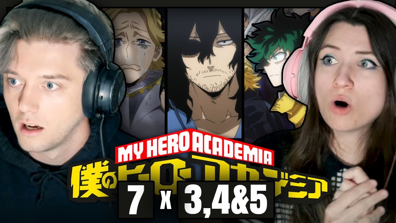 My Hero Academia 7x3,4&5: "Villain"+"The Story of How..."+ "Let You Down" // Reaction and Discussion