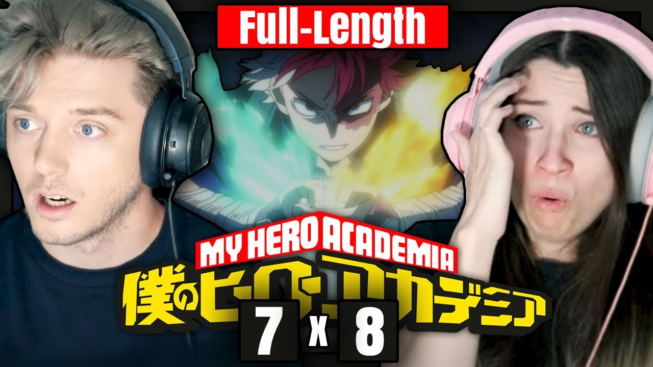 My Hero Academia 7x8: "Two Flashfires" // Full-Length Reaction