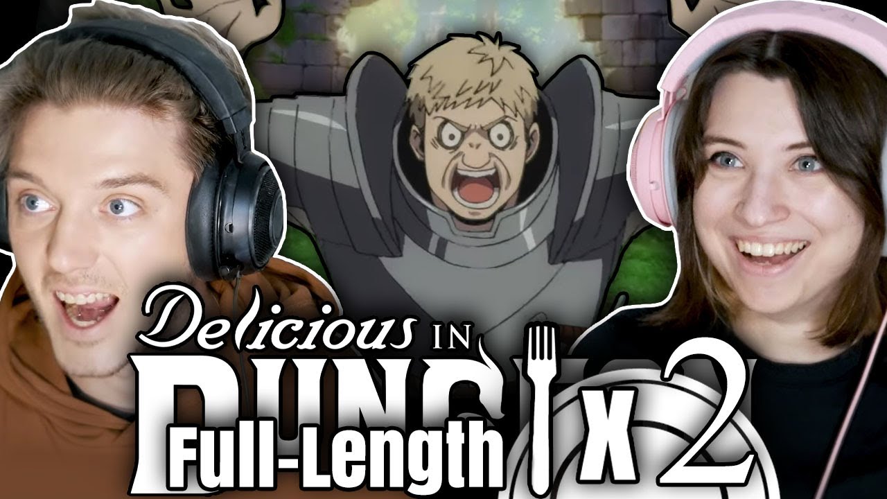 Delicious in Dungeon 1x2: "Roast Basilisk/Omelet/Kakiage" // Full-Length Reaction