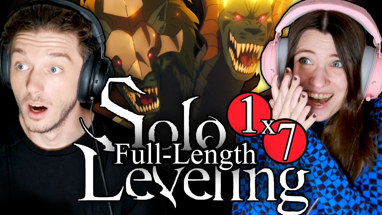 Solo Leveling 1x7: "Let's See How Far I Can Go" // Full-Length Reaction