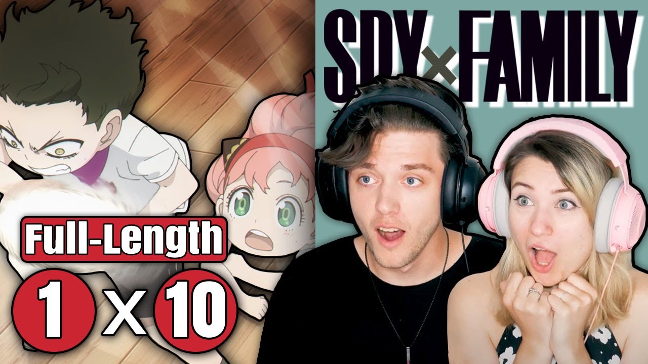 Spy x Family 1x10: "The Great Dodgeball Plan" // Full-Length Reaction