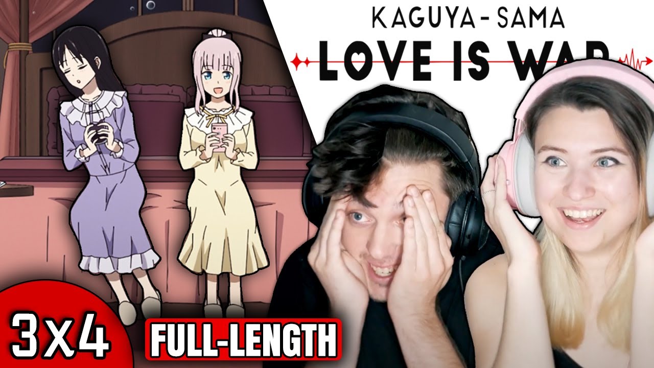 Kaguya-sama: Love is War 3x4: "Kaguya Shinomiya's Impossible Demand+" // Full-Length Reaction