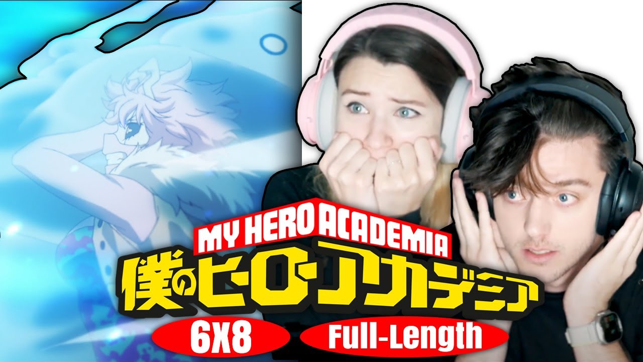 My Hero Academia 6x8: "League of Villains vs. U.A. Students" // Full-Length Reaction