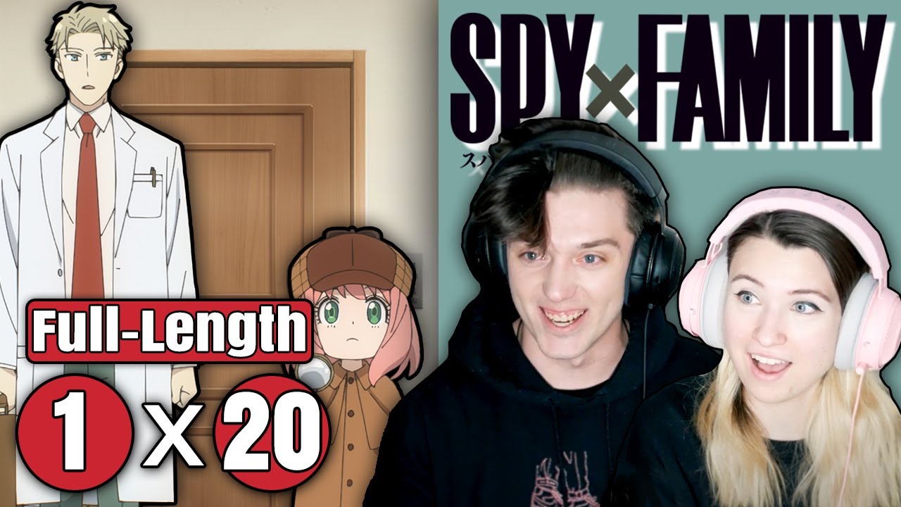 Spy x Family 1x20: "Investigate the General Hospital + Decipher the..." // Full-length Reaction