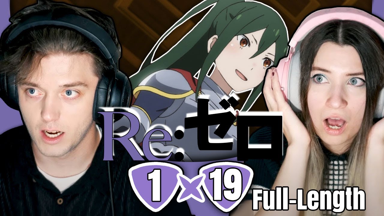 Re:ZERO 1x19: "Battle Against the White Whale" // Full-Length Reaction