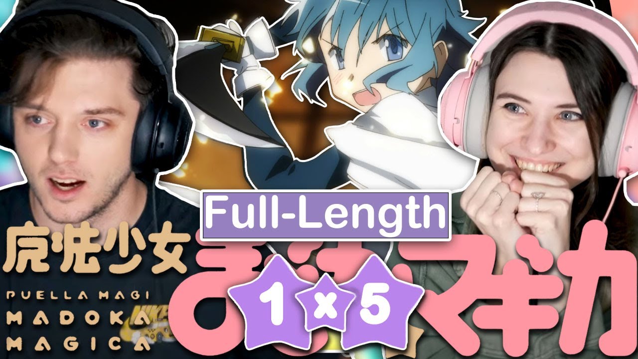 Puella Magi Madoka Magica 1x5: "There's No Way I'll Ever Regret It" // Full-Length Reaction