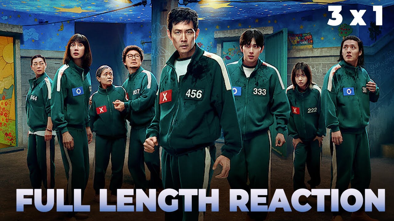 Squid Game 3x1 FULL REACTION! 