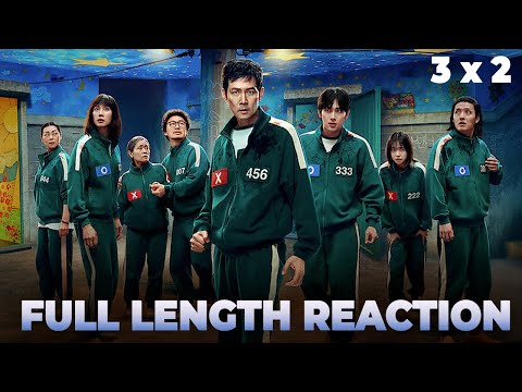 Squid Game 3x2 FULL REACTION! 