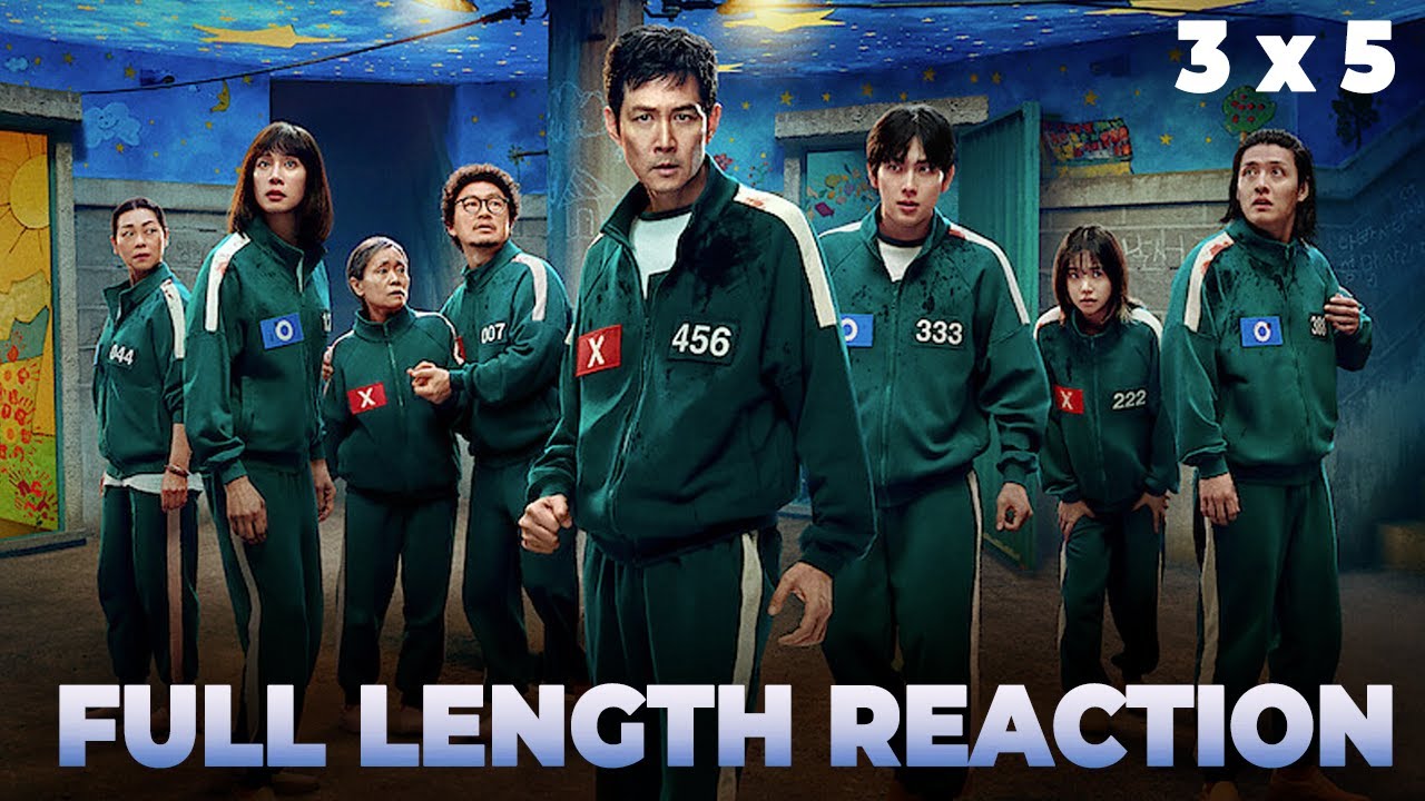 Squid Game 3x5 FULL REACTION! 