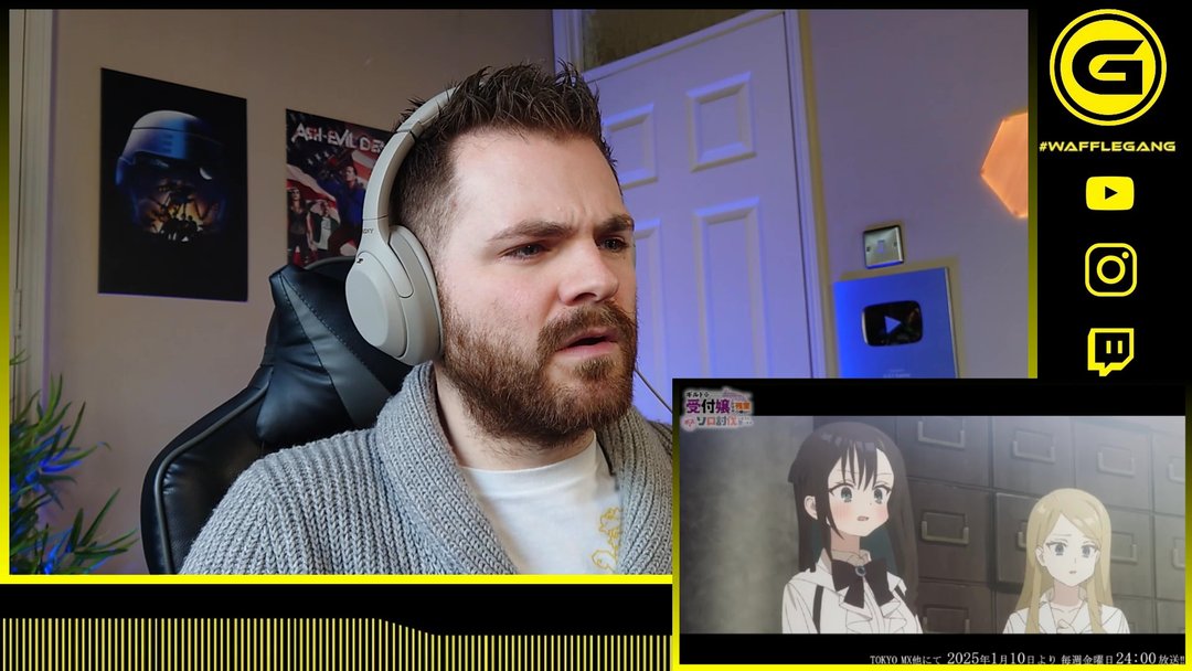 REACTING to *NEW* Guild Receptionist Opening & Ending | ANIME REACTION!