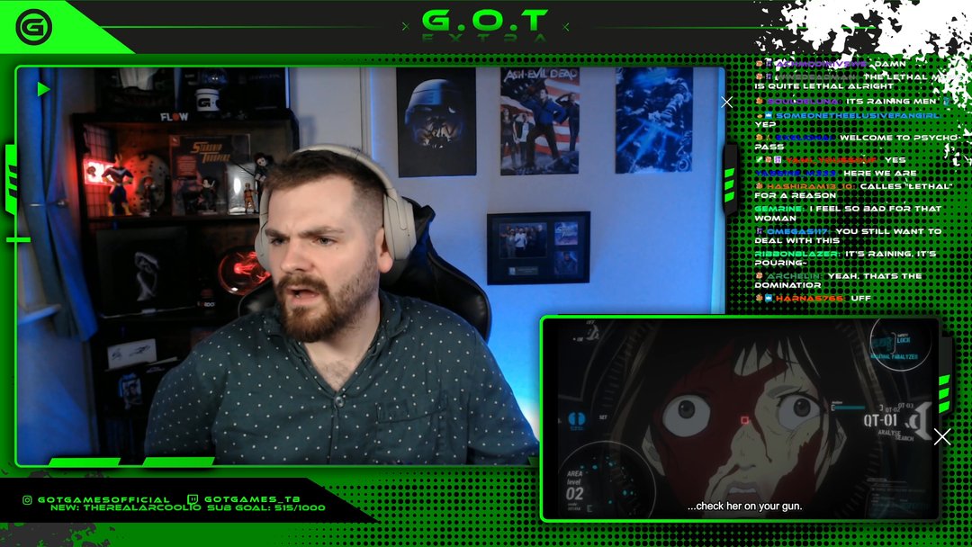 PSYCHO-PASS | SEASON 1 - EPISODES 1-4 | ANIME LIVESTREAM REACTION!