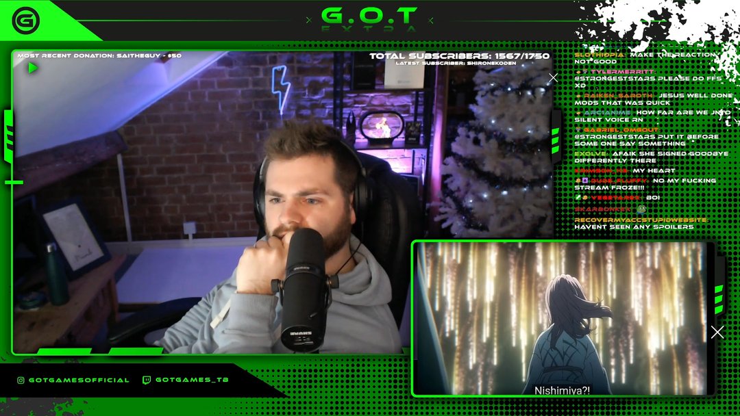 A SILENT VOICE | Anime Movie TWITCH WatchAlong | Reaction