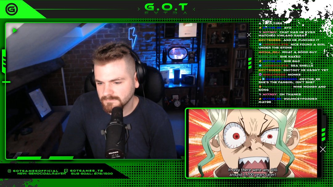 DR. STONE!!!! | Episodes 1-5 | STREAM 1 REACTION!