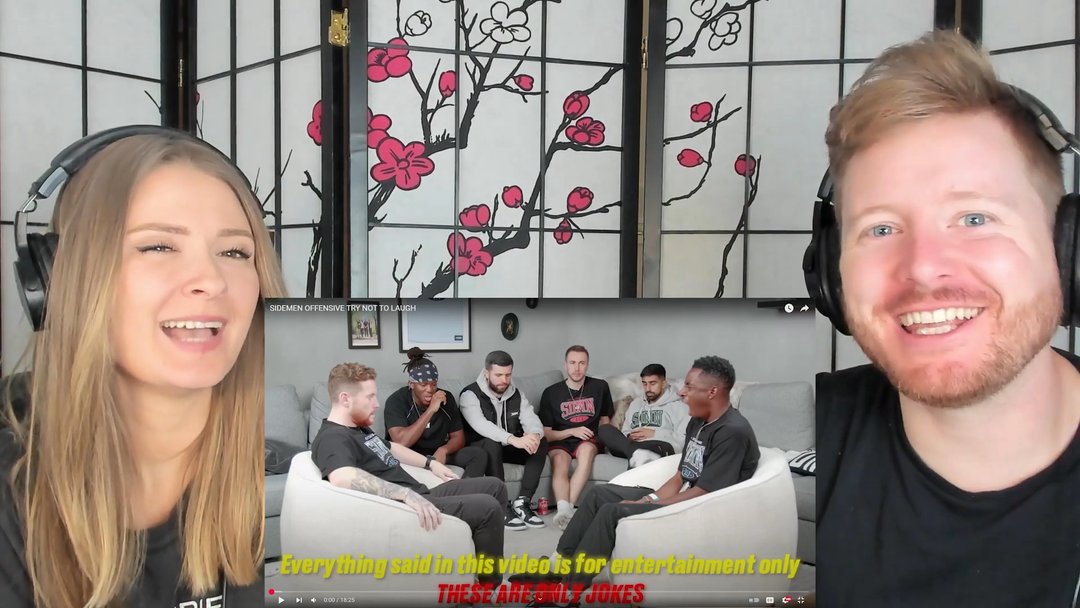 Sidemen Offensive Try Not To Laugh 1 & 2