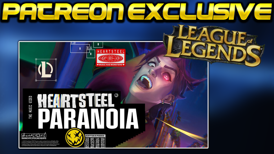 HEARTSTEEL - PARANOIA ft. BAEKHYUN, tobi lou, ØZI, and Cal Scruby